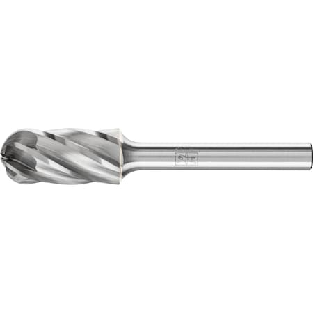 Pferd Carbide Bur - Cylind. Radius End, ALU Cut - 1/2" x 1" x 1/4" Shank - SC-5 24465